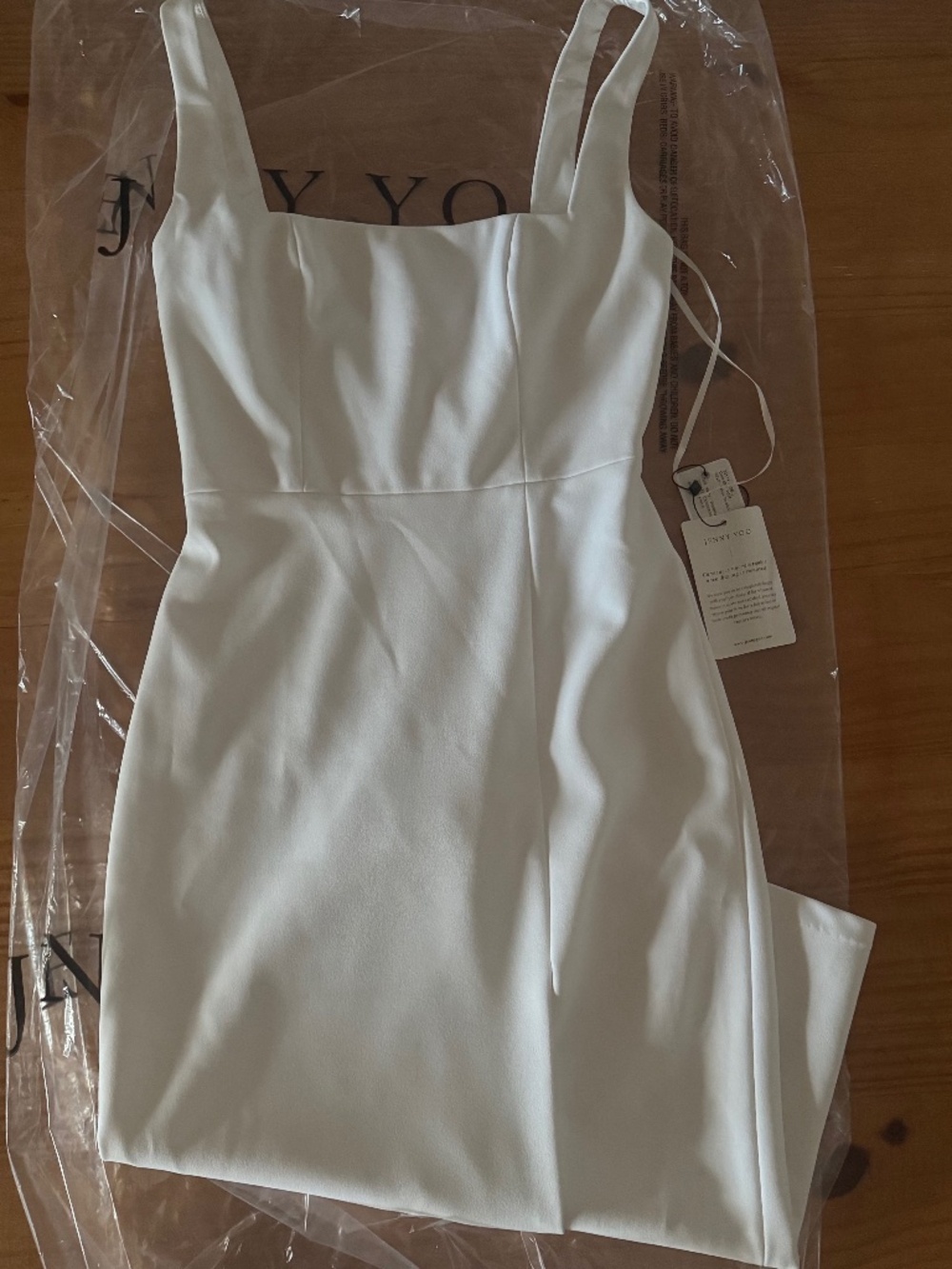 Jenny Yoo, Wedding Dress, Midi, White, Blaire, Women's 0
